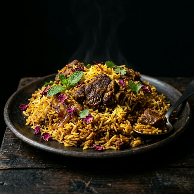 Mutton Dum Biryani